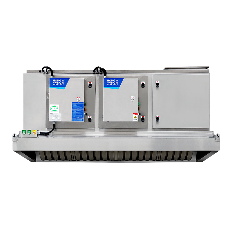 洪鷹油煙凈化器凈化效率實測手記